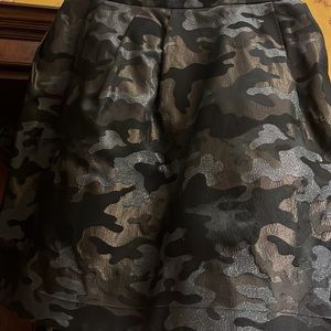 Pink Tartan Camo Party Skirt
